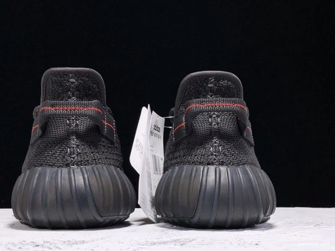 (Reflective) V2 Static 350 Adidas Boost Black - FU9007 Yeezy 0821